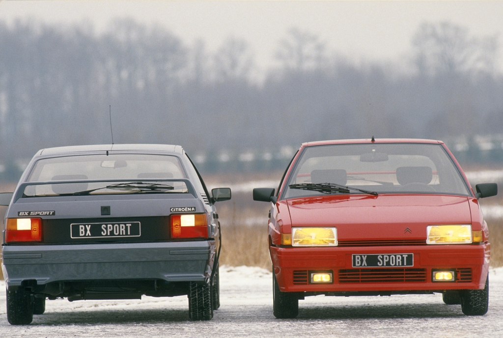 CITROËN BX SPORT - BX en tenue de sport.