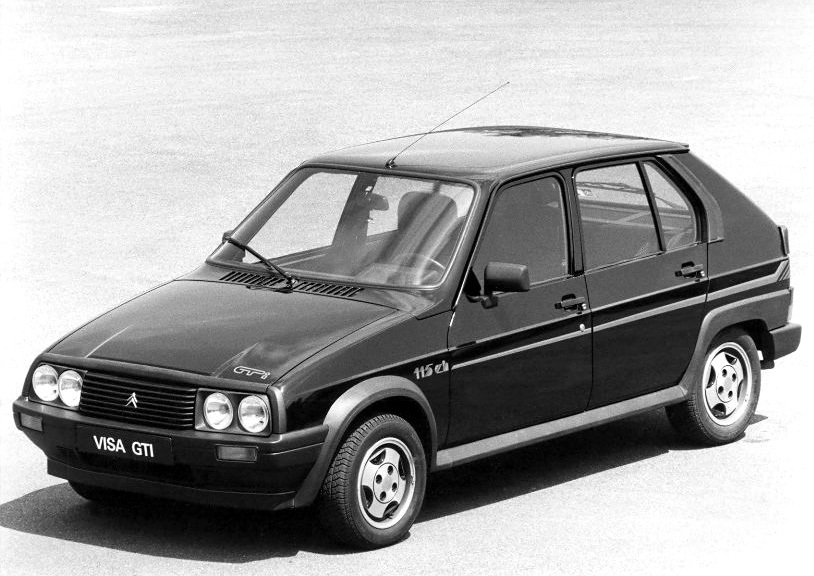 CITROËN VISA GTI - GTI chevronnée mal-aimée.