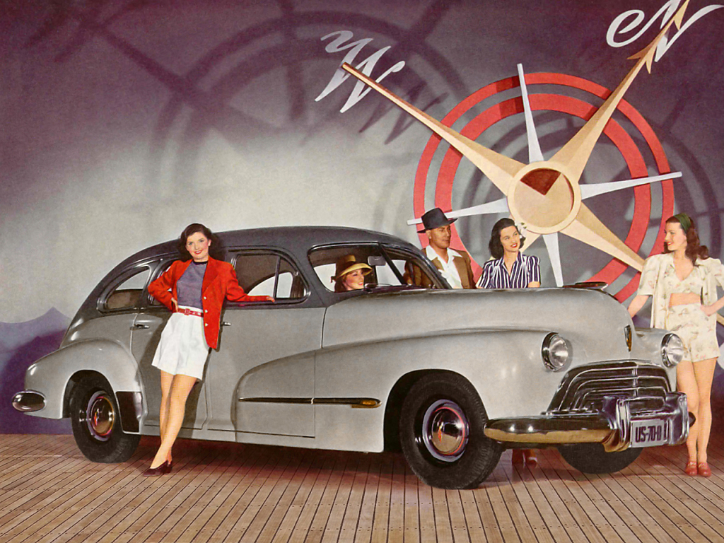 OLDSMOBILE 1946 – 1947 - Retour à la Vie Civile.