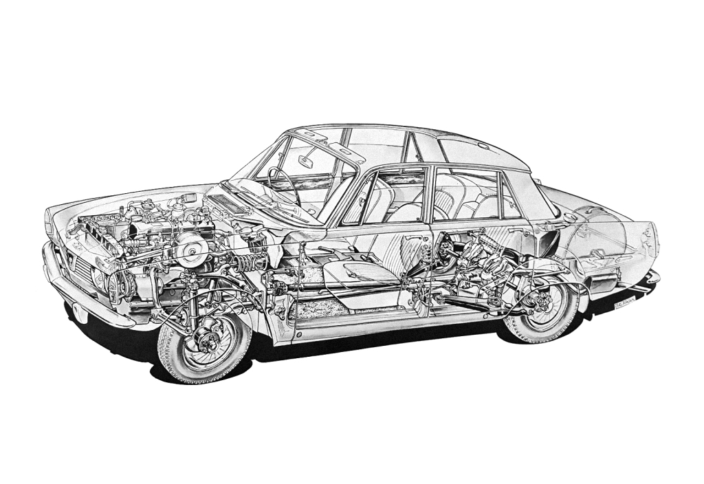 ROVER P6 - Révolution à l'anglaise.