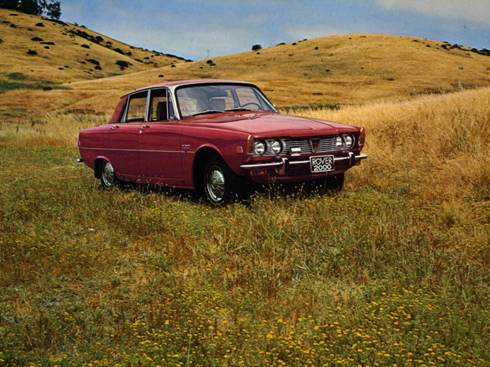 ROVER P6 - Révolution à l'anglaise.