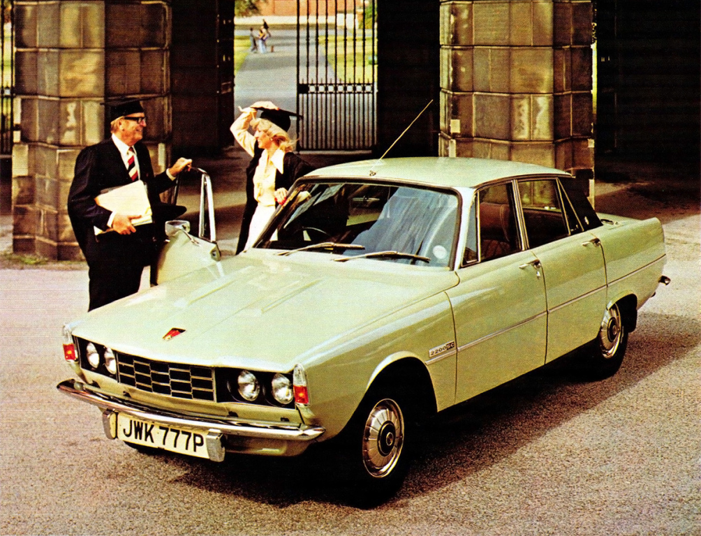 ROVER P6 - Révolution à l'anglaise.