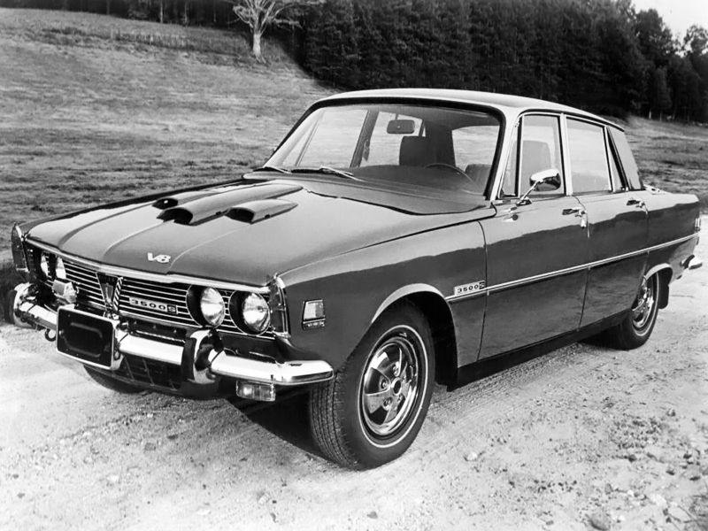 ROVER P6 - Révolution à l'anglaise.