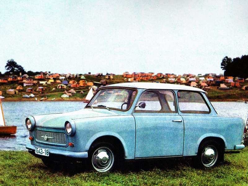 TRABANT P50, P60 et 601 - Icône de l'automobile de l'Est.