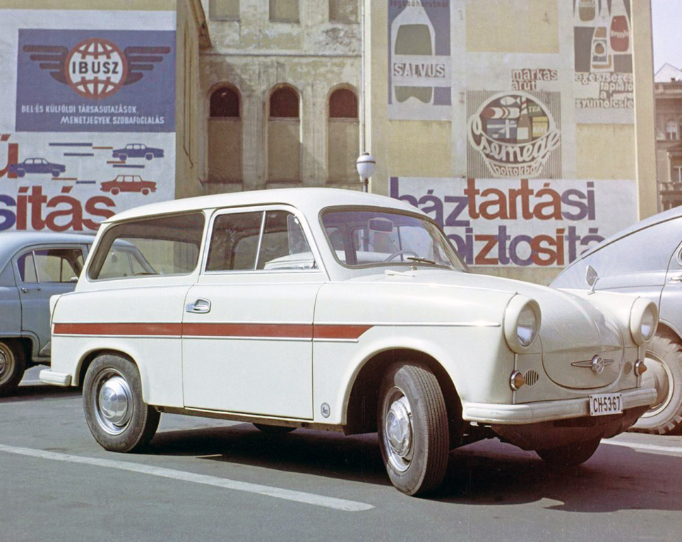 TRABANT P50, P60 et 601 - Icône de l'automobile de l'Est.