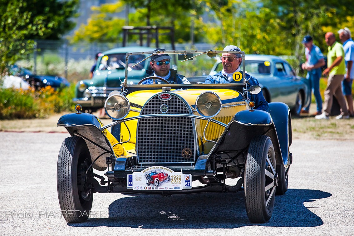 Centenaire du Grand Prix de l'Automobile Club de France Strasbourg 1922.