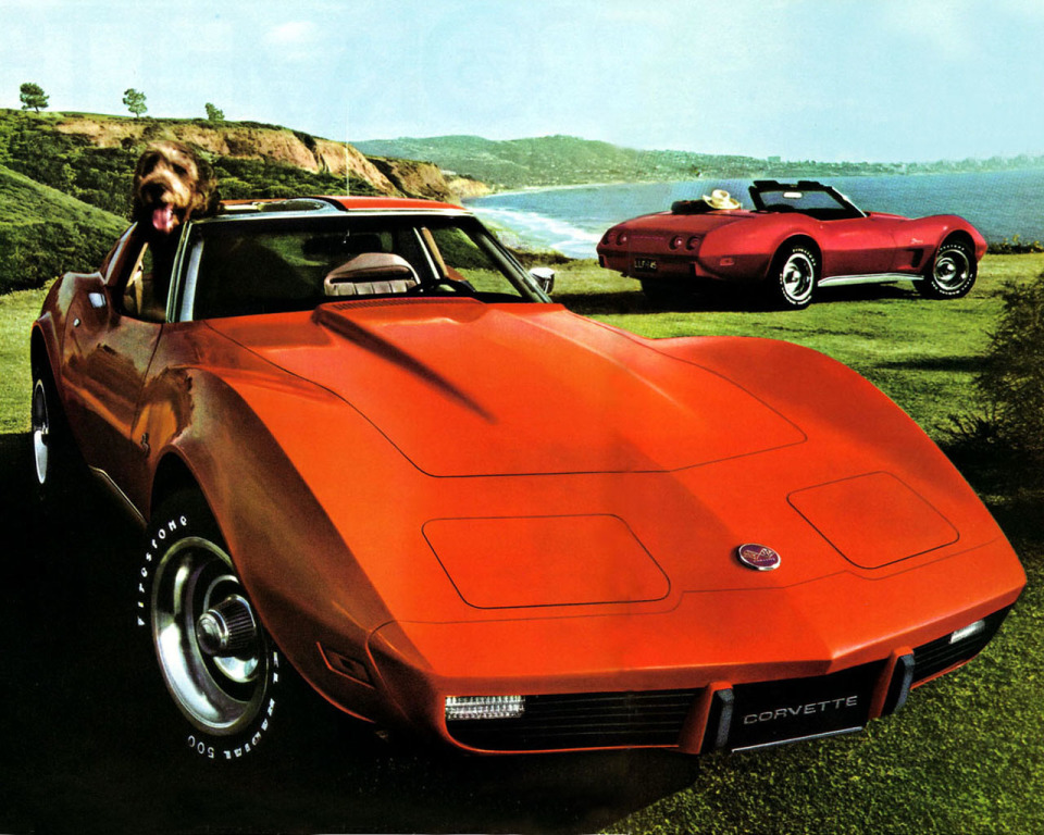 CHEVROLET CORVETTE C3 - Le requin entre mer et désert.