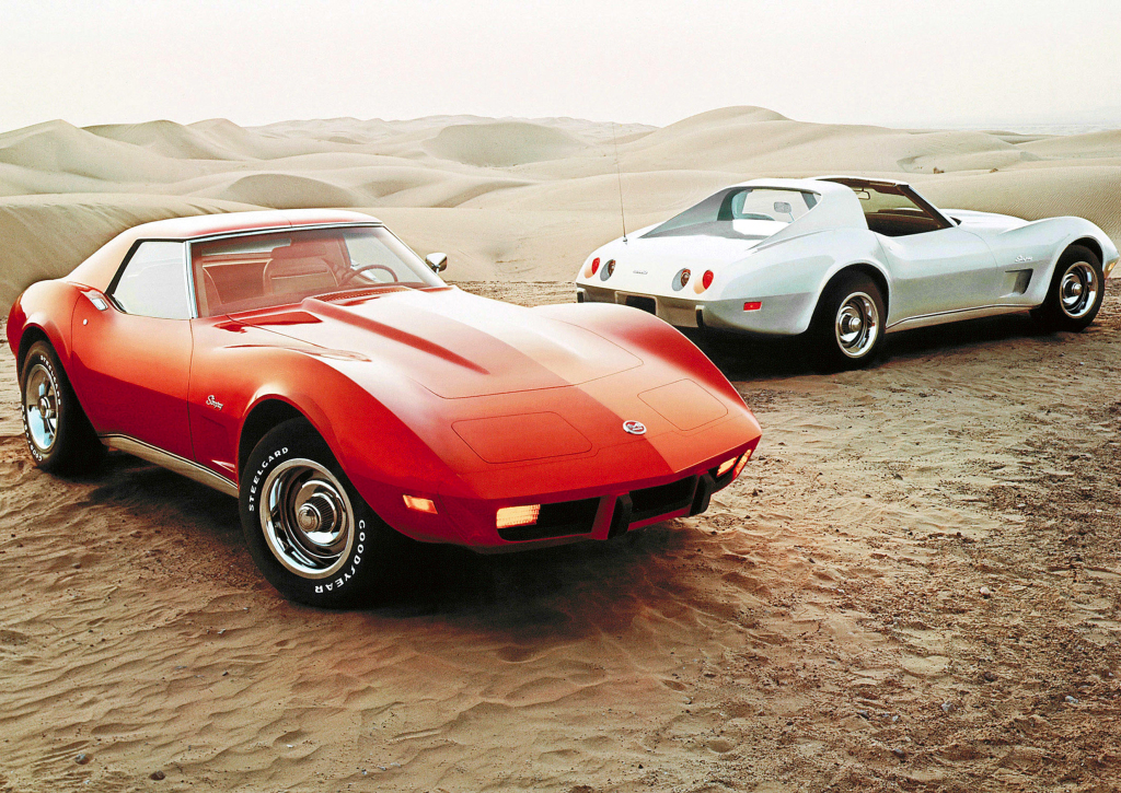 CHEVROLET CORVETTE C3 - Le requin entre mer et désert.