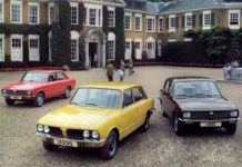 TRIUMPH DOLOMITE – Mini-bombe sauce british.