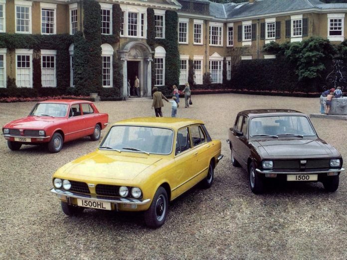 TRIUMPH DOLOMITE – Mini-bombe sauce british.