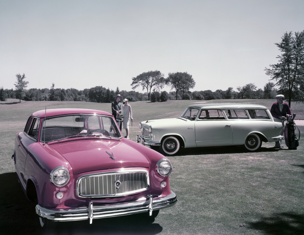 RAMBLER 1958 & 59 - La « petite » américaine qui avait tout d'une grande.