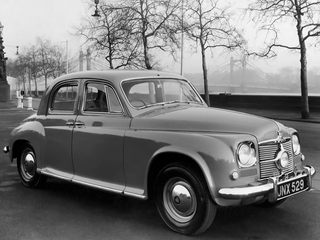 ROVER P4 - Chapeau melon sur quatre roues.