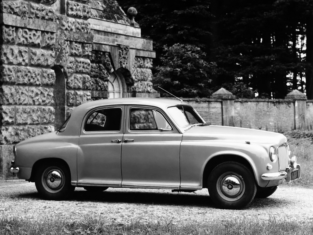 ROVER P4 - Chapeau melon sur quatre roues.