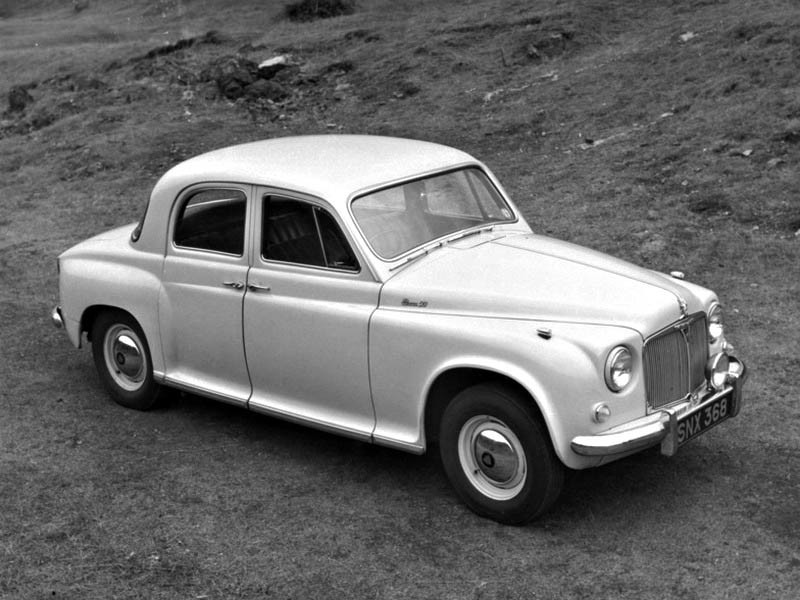 ROVER P4 - Chapeau melon sur quatre roues.