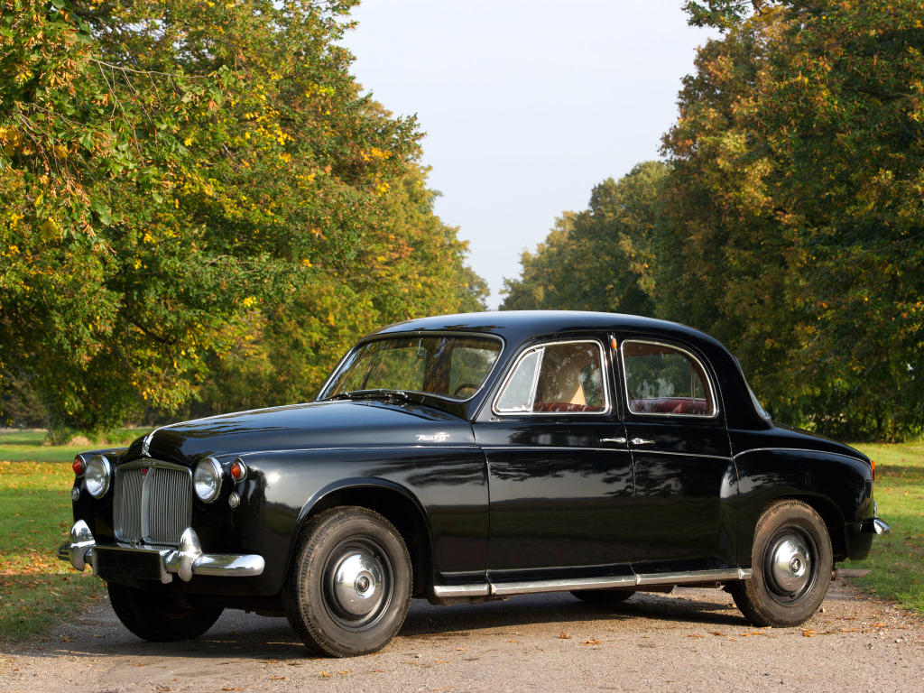 ROVER P4 - Chapeau melon sur quatre roues.