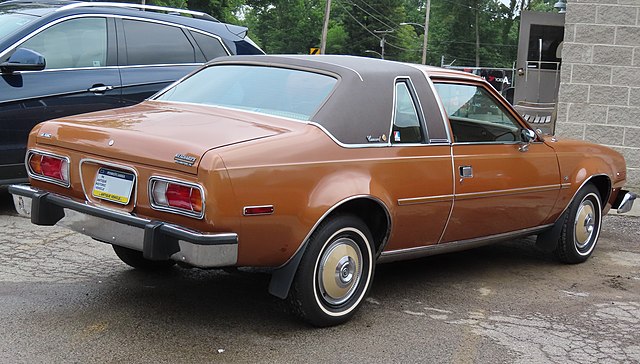 AMC HORNET et CONCORD - Des Américaines bien tranquilles.