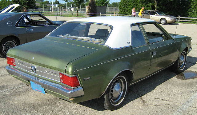 AMC HORNET et CONCORD - Des Américaines bien tranquilles.