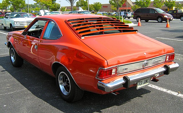 AMC HORNET et CONCORD - Des Américaines bien tranquilles.