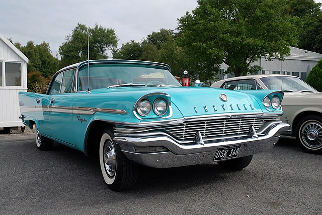 CHRYSLER 1957 - L'apothéose du style Exner.