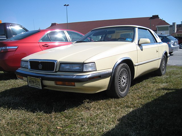 CHRYSLER TC MASERATI - (Més)Alliance italo-américaine (partie I).