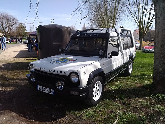 MATRA RANCHO - Faux tout-terrain mais vrai véhicule de loisirs.