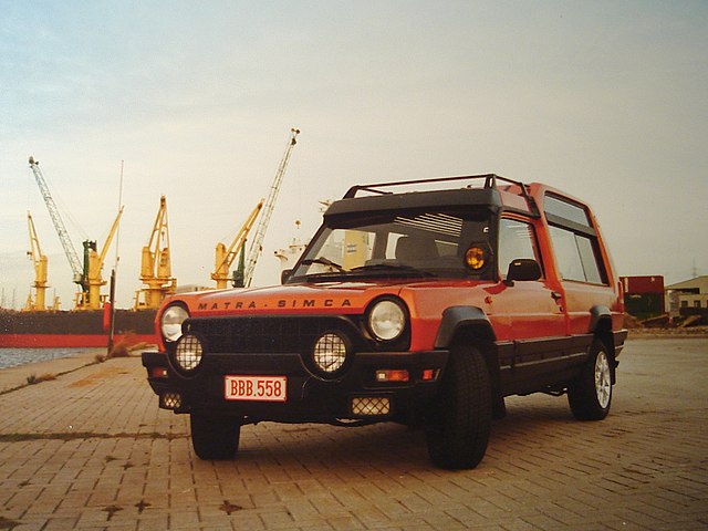 MATRA RANCHO - Faux tout-terrain mais vrai véhicule de loisirs.