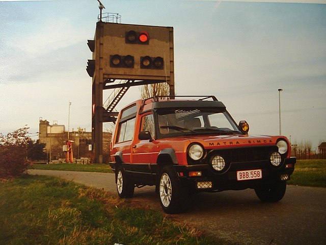 MATRA RANCHO - Faux tout-terrain mais vrai véhicule de loisirs.