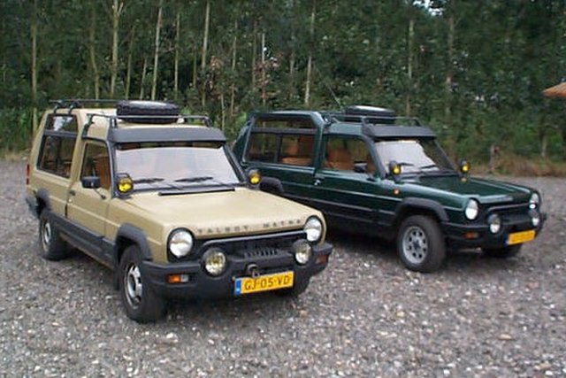 MATRA RANCHO - Faux tout-terrain mais vrai véhicule de loisirs.