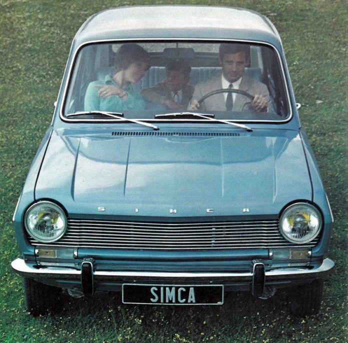 SIMCA 1100 - Simca sur la voie de la modernité.