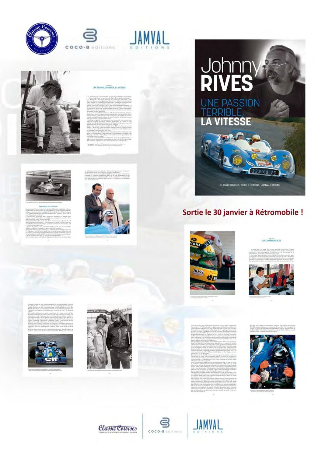 Jonny Rives Johnny Rives, un nouveau livre : « Une passion terrible, la vitesse ...