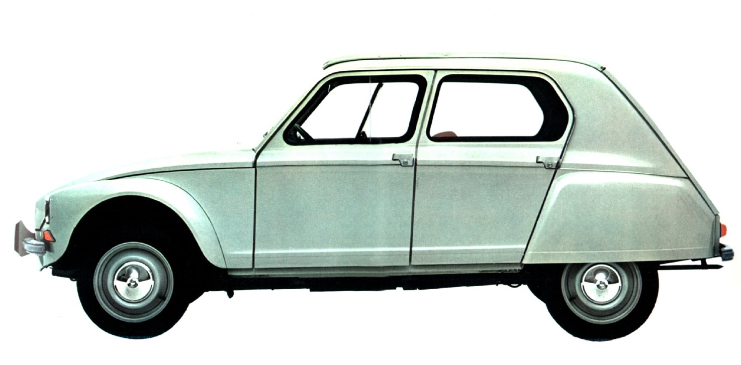CITROËN DYANE - Dans l'ombre de la « Deudeuche ».