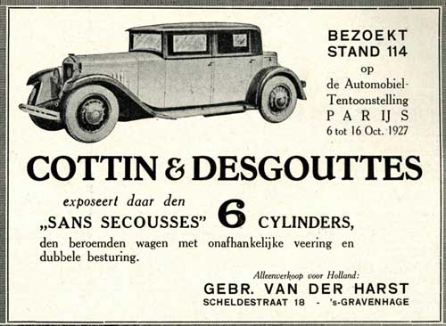 COTTIN & DESGOUTTES - Tandem lyonnais.