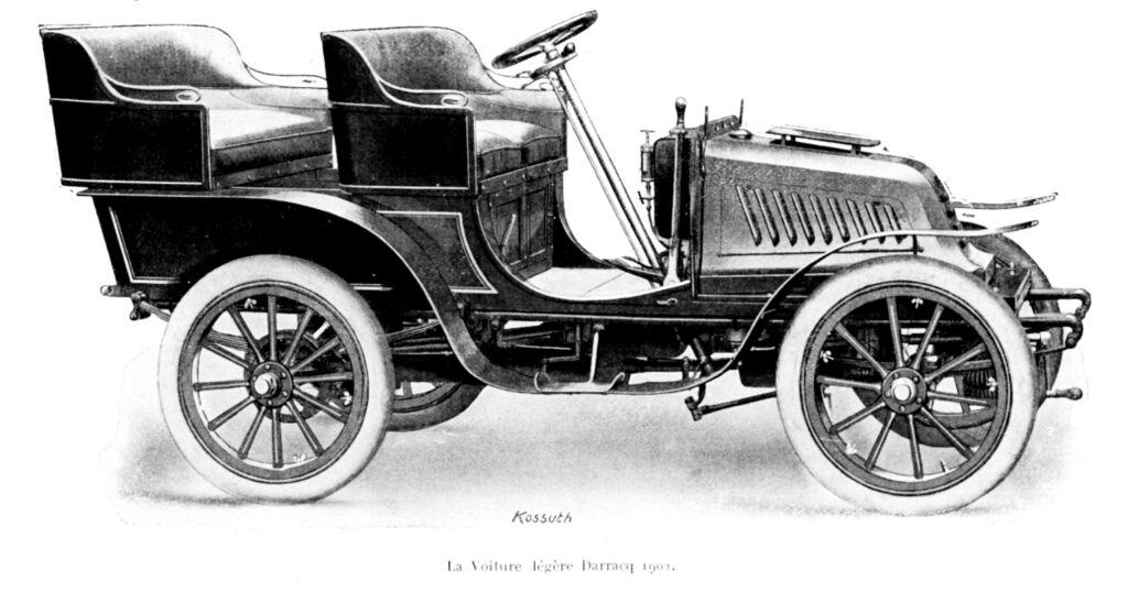 DARRACQ - Pionnier et étoile filante de l'automobile française.