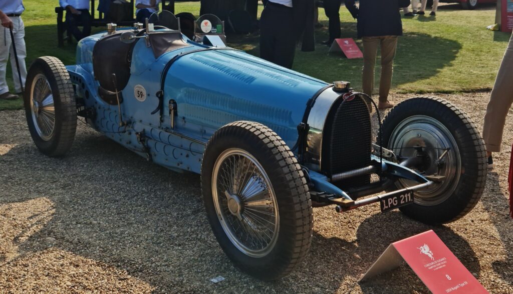 BUGATTI TYPE 59 - Derniers tours de piste à Molsheim.
