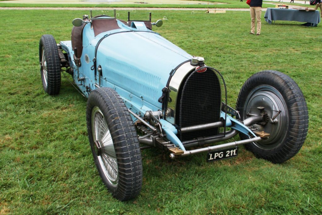 BUGATTI TYPE 59 - Derniers tours de piste à Molsheim.