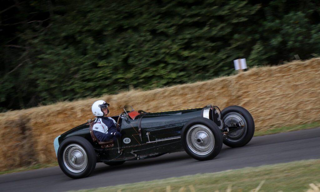 BUGATTI TYPE 59 - Derniers tours de piste à Molsheim.