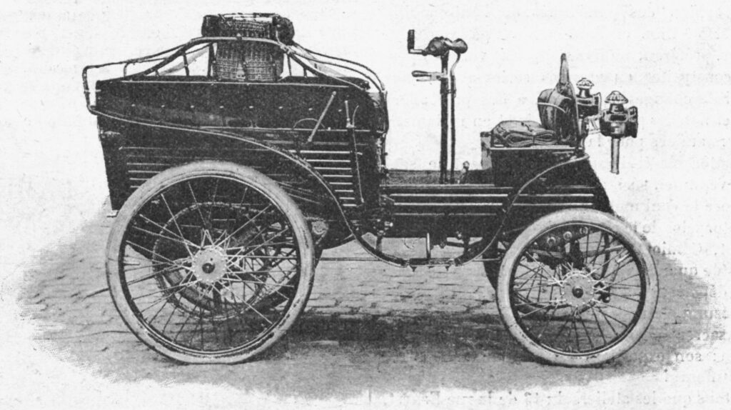 MORS - Les débuts automobiles d'André Citroën.