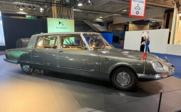 Citroën SM Présidentielles (1972) à Rétromobile– L’élégance républicaine à la française